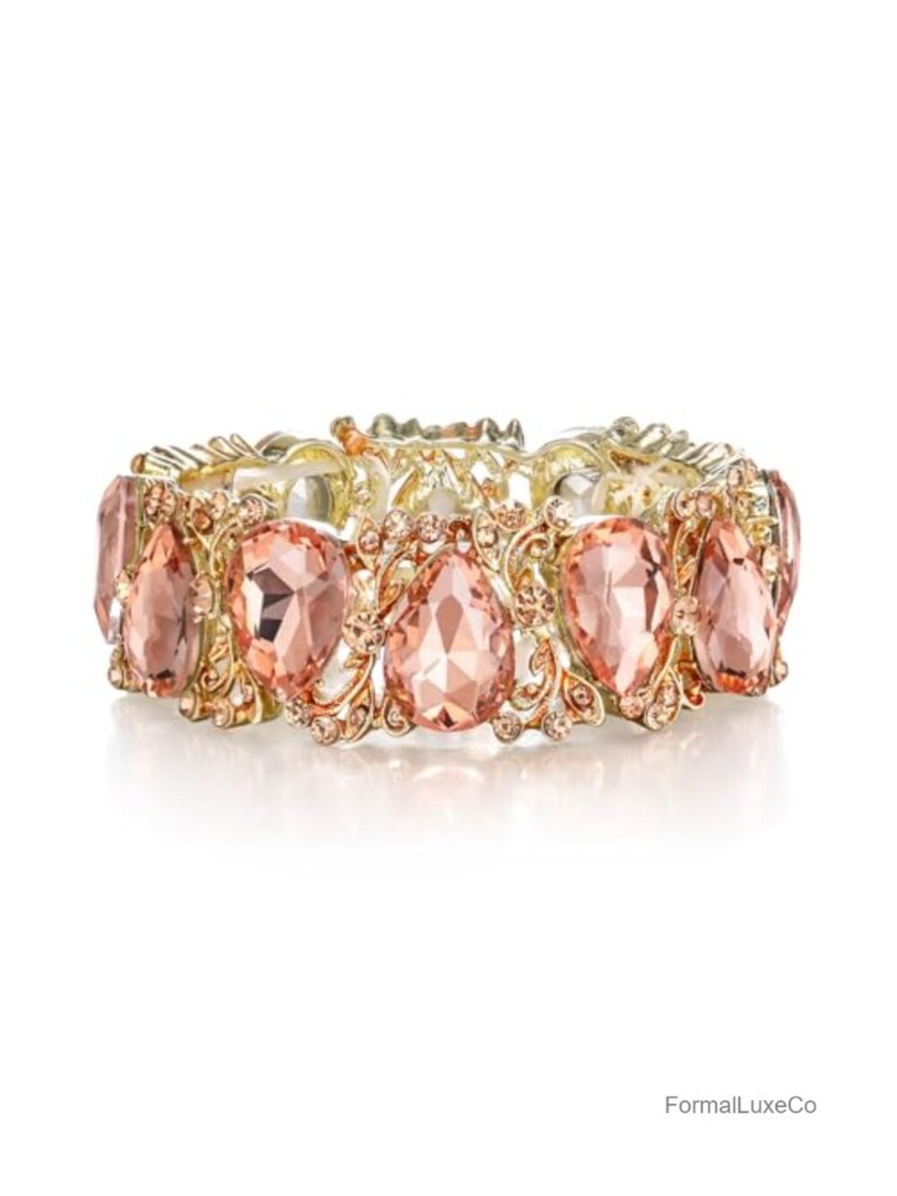 Crystal Stretch Bracelet Bridal Wedding Party Jewelry